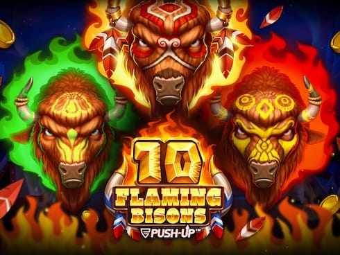 10 آگ لگی ہوئی بائیسنز game thumbnail